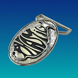 Phish Phamily Buckle Cast in White Brass