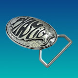 Phish Phamily Buckle Cast in White Brass