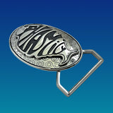 Phish Phamily Buckle Cast in White Brass