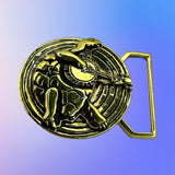 Terrapin Turtle Limited Edition Belt Buckle Cast Yellow Brass