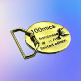 Terrapin Turtle Limited Edition Belt Buckle Cast Yellow Brass