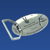 Uncle Sam Limited Edition Belt Buckle Cast in White & Yellow Brass