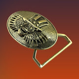 Uncle Sam Limited Edition Belt Buckle Cast in Yellow Brass