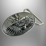 Uncle Sam Limited Edition Belt Buckle Cast in White Brass