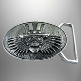 Uncle Sam Limited Edition Belt Buckle Cast in White Brass