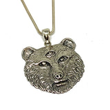Owsley "Bear" Stanley Tribute Pendant Cast in Sterling Silver on Chain